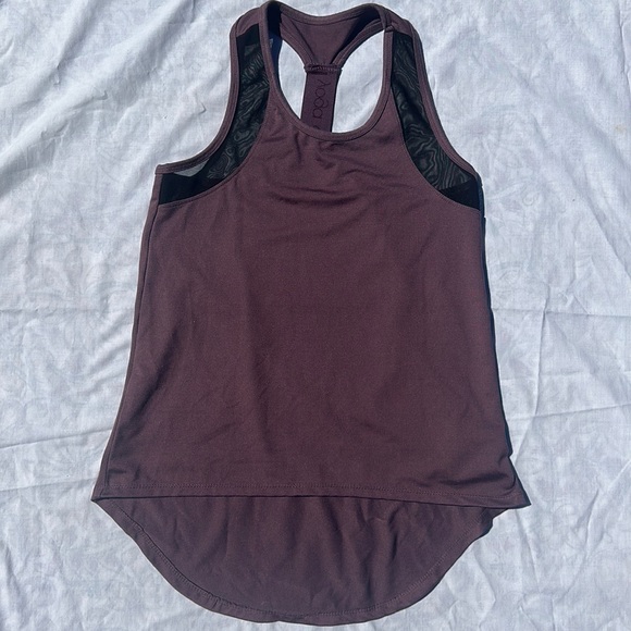 Jill Yoga Athletic Tank top purple mesh detail size Medium - Picture 1 of 7